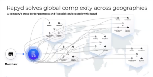 Diagram of the Rapyd Global Payments Network