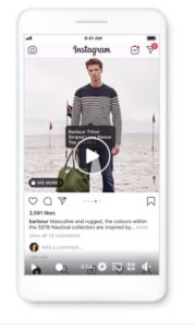 Instagram shoppable content