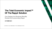 Total Economic Impact of Rapyd Fintech as a Service Solution