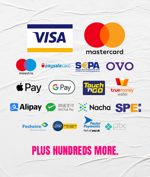 Collage of payment methods