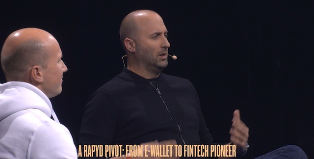 Arik talks about pivoting from an eWallet to a fintech company at Slush.