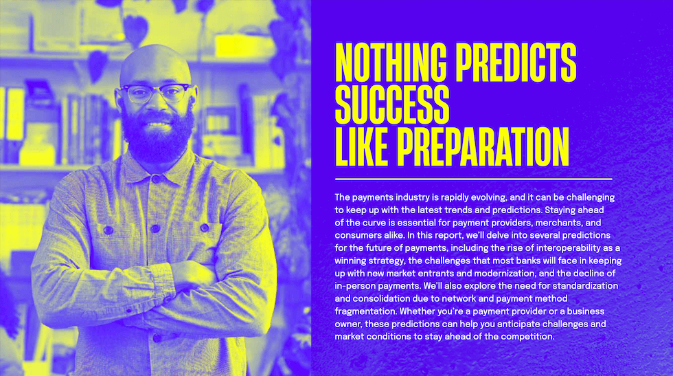 Nothing predicts success like preparation.