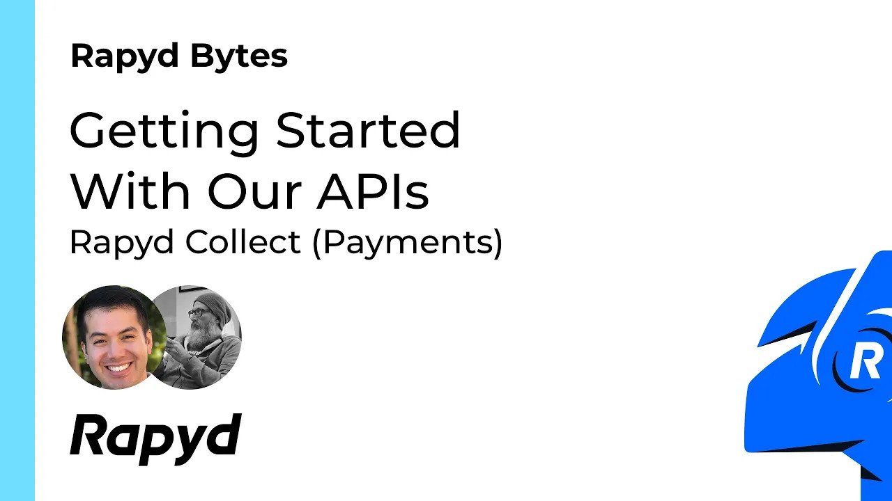 Getting Started with Rapyd APIs