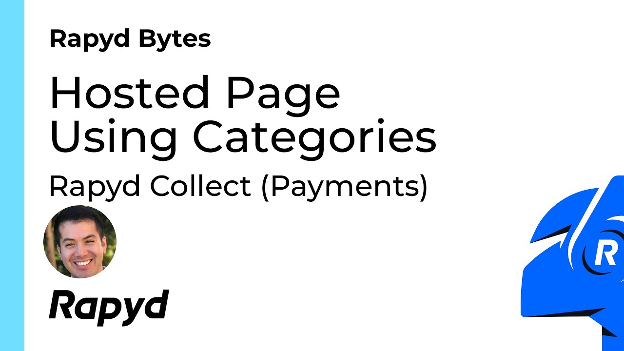 Rapyd Bytes: Hosted Checkout Page Using Categories