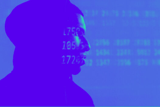 A person with a false identity with literature on him