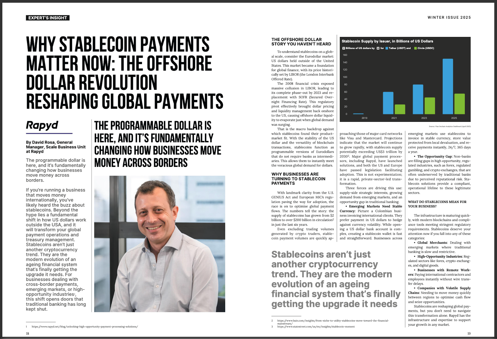 Issuu's article with David Rosa