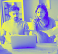 Displeased Couple Having Payment Disputes