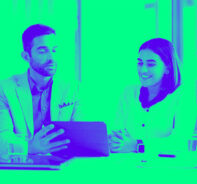 2 colleagues learn how stablecoins are used today?