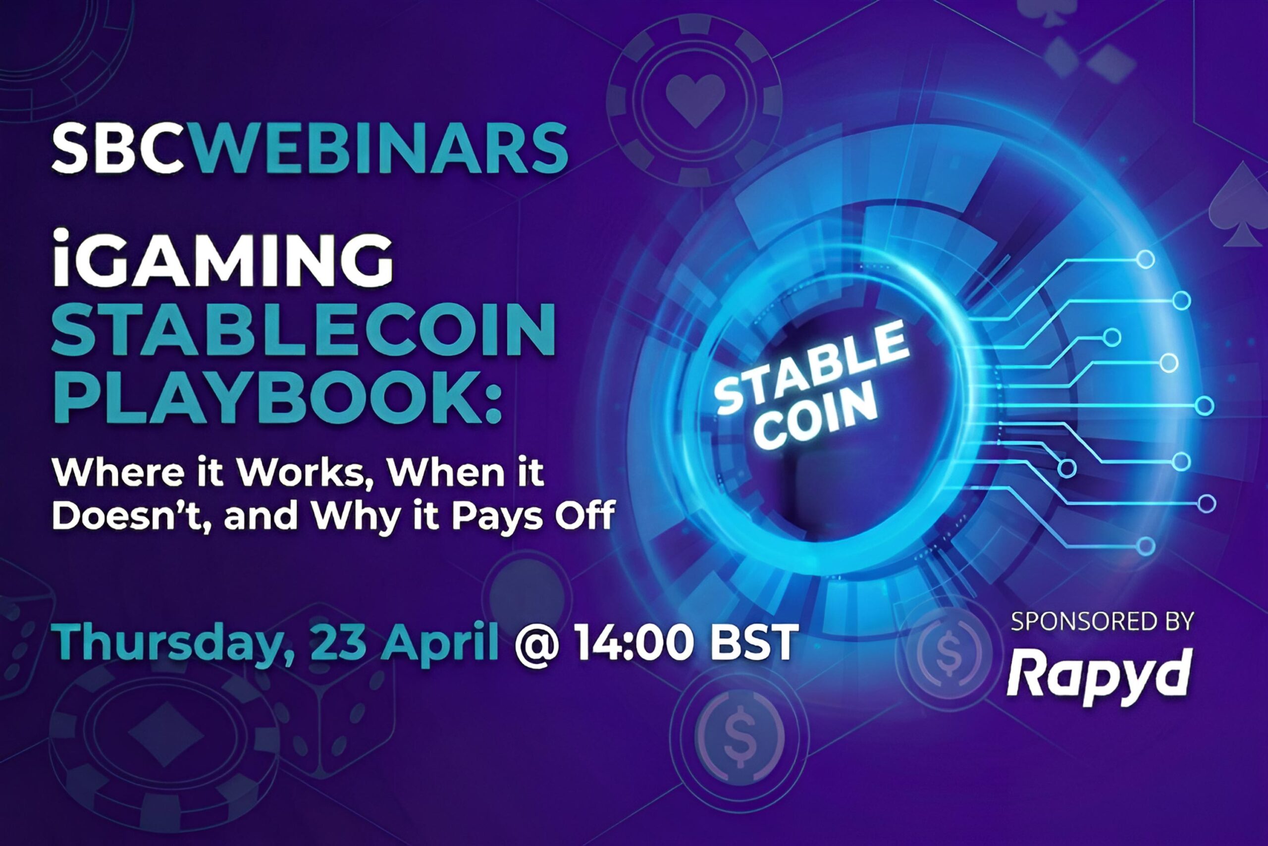 SBC webinars - igaming stablecoin playbook