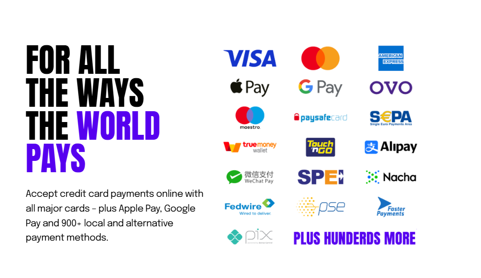Rapyd Payment Methods